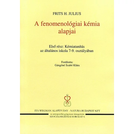 Julius Schröer: A fenomenológiai kémia alapjai